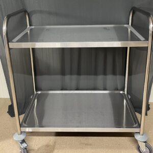 Chariot de service inox