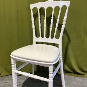 Chaise Napoléon blanche